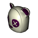 Panda head helmet acquireable through the Wipeout Museum