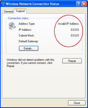 Wi-Fi not really Connected