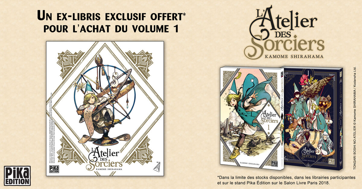 L'Atelier des Sorciers T.12 en édition collector - Manga Clic