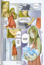 Cornelia with all powers comic