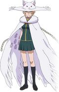 Tanpopo's anime design (Witch mode)