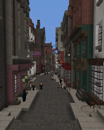 Diagon Alley Minecraft Map Diagon Alley (Location) | Witchcraft And Wizardry Wiki | Fandom