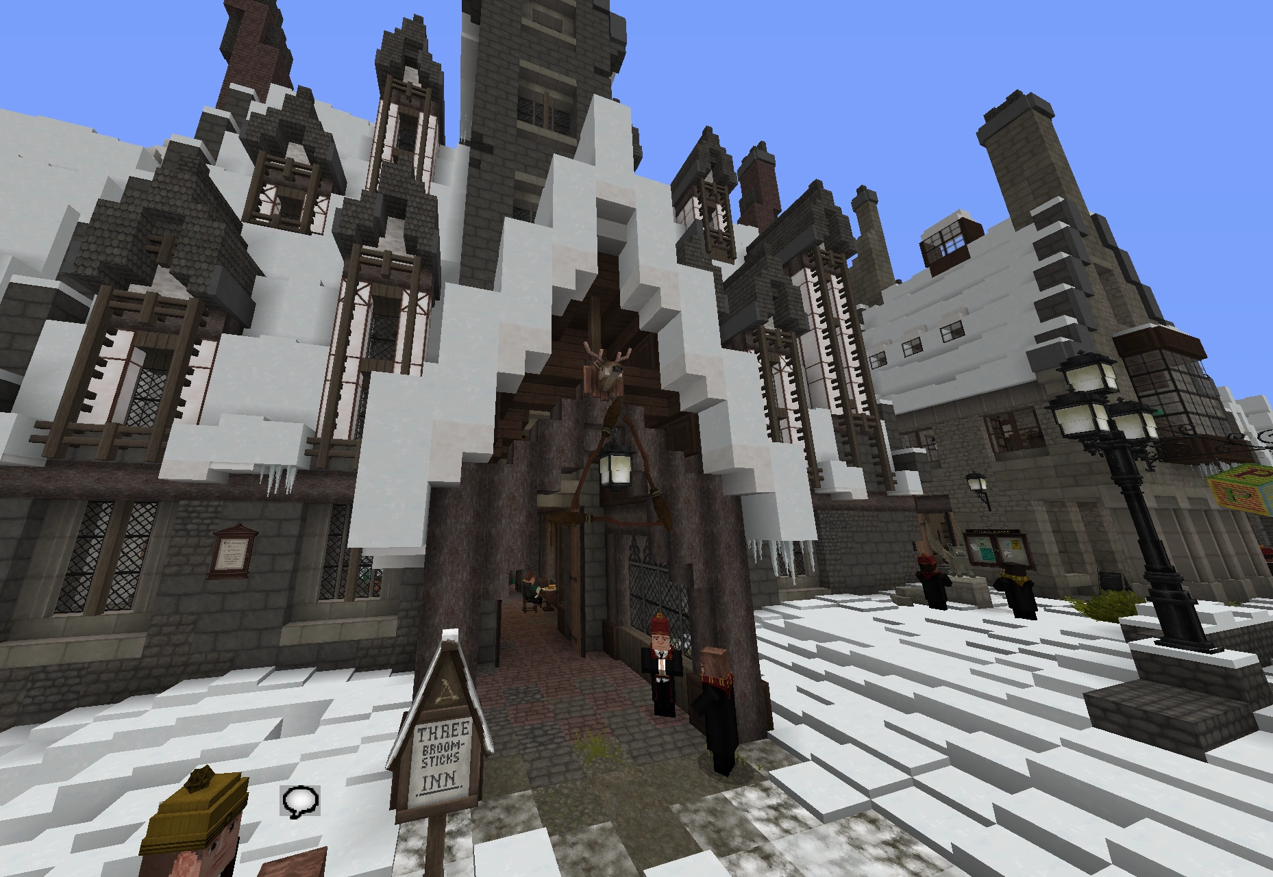 Three Broomsticks Inn Witchcraft And Wizardry Wiki Fandom