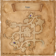 Map of the Lionhead Spider cultists' lair