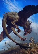 Gwent cardart monsters cockatrice