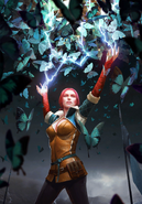 Gwent cardart neutral triss collywobbles
