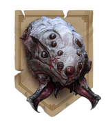 A bestiary image of the frightener from The Witcher: Monster Slayer