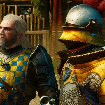 The Warble Of A Smitten Knight Witcher Wiki Fandom During a contract where he was supposed to attend a fancy gala undercover, geralt went by the fake name ravix of fourhorn. the warble of a smitten knight