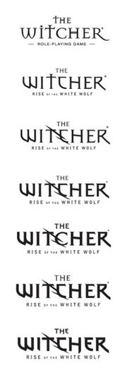 Witcher logo evolution