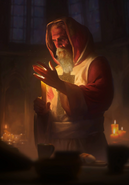 Gwent cardart syndicate keeper of the flame