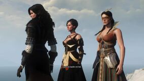 Tw3 cutscene sorceresses