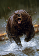 Gwent cardart neutral unrelenting she bear