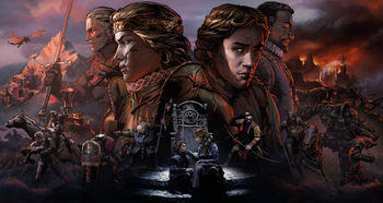 THRONEBREAKER KEY ART