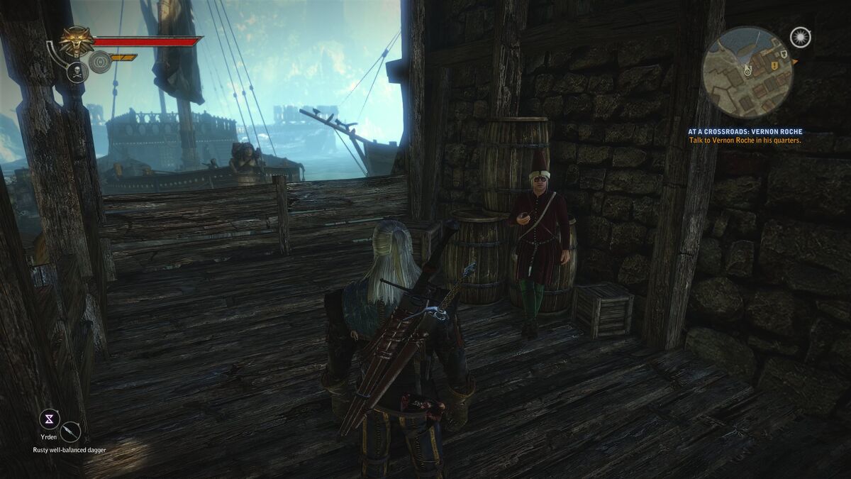 The Witcher 2 Mysterious Merchant, If he isn't in your game…