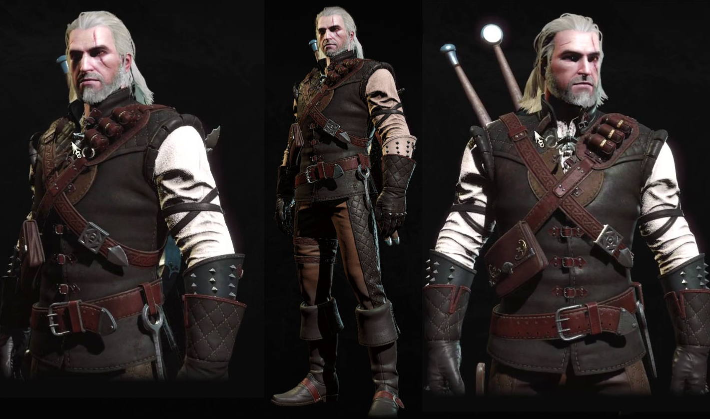 witcher 3 1.32 leveling armor and weapos