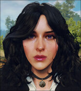 Work in progress model of Yennefer's face for TW3, based on Klaudia Wróbel