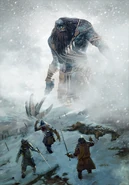 Gwent cardart monsters ice giant