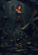 Gwent cardart neutral triss telekinesis