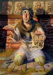 Gwent cardart syndicate beggar