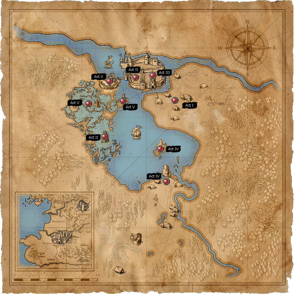 The Witcher Netflix series: A guide to the key people and locations