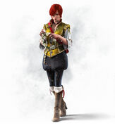 Render of Shani for The Witcher 3