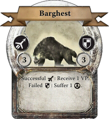 TWAG monster card Barghest