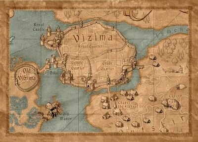 Vizima map