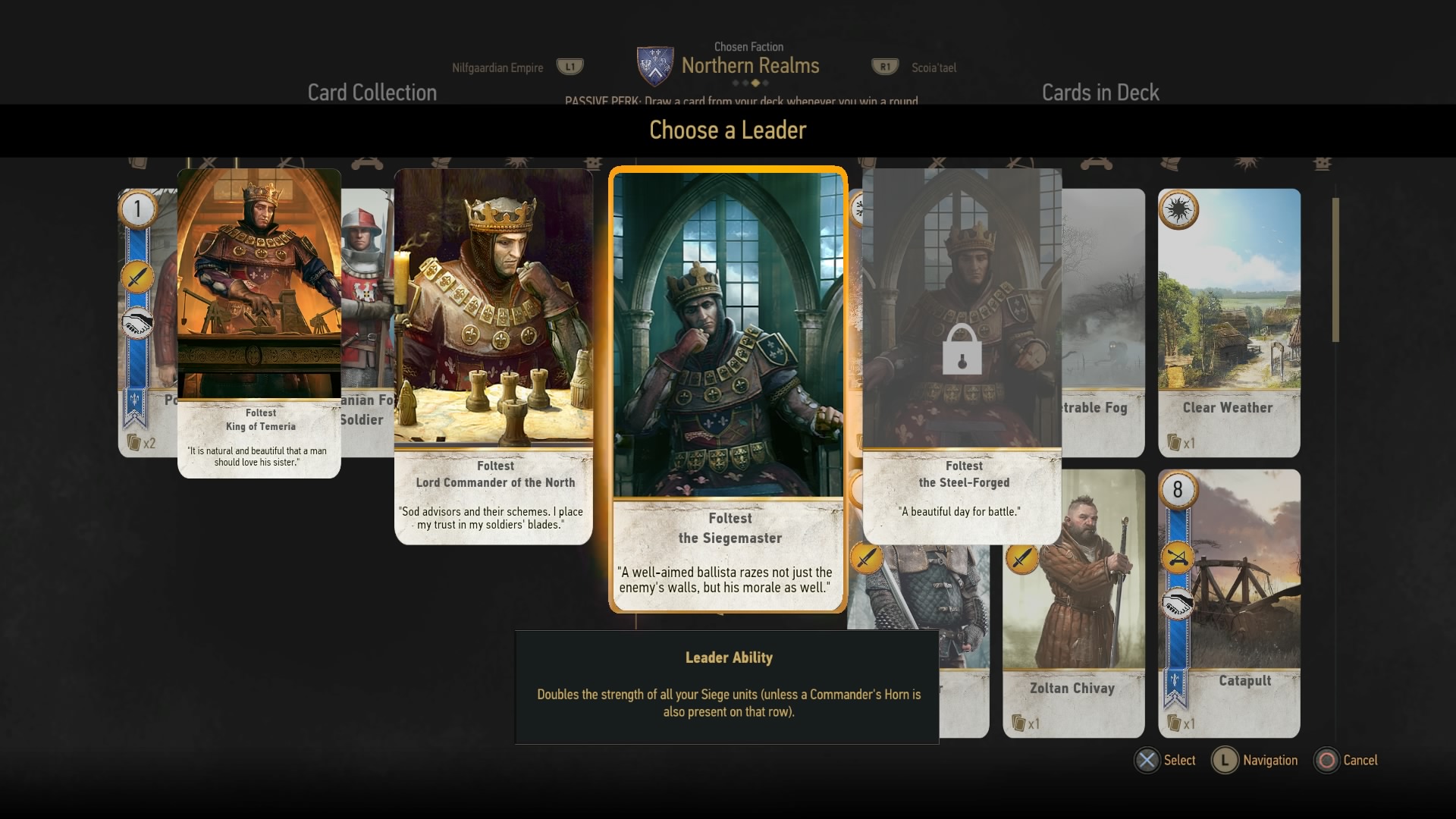 The Witcher 3 Quest and Gwent Card Database