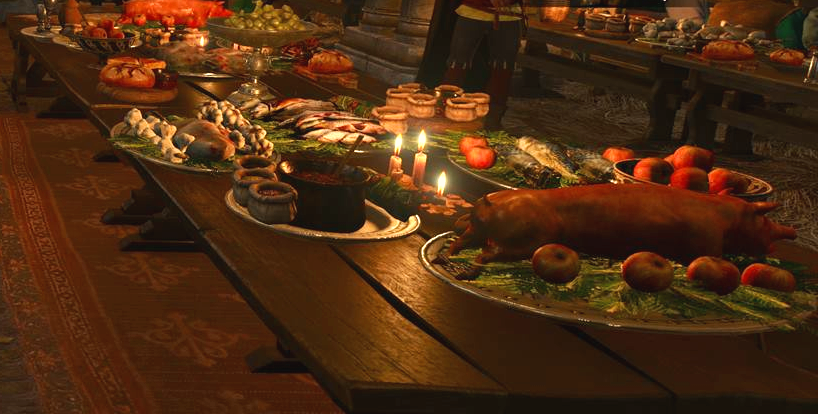 witcher 3 food and drink