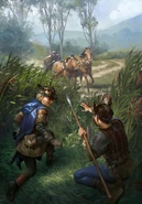 Strays horse thieves
