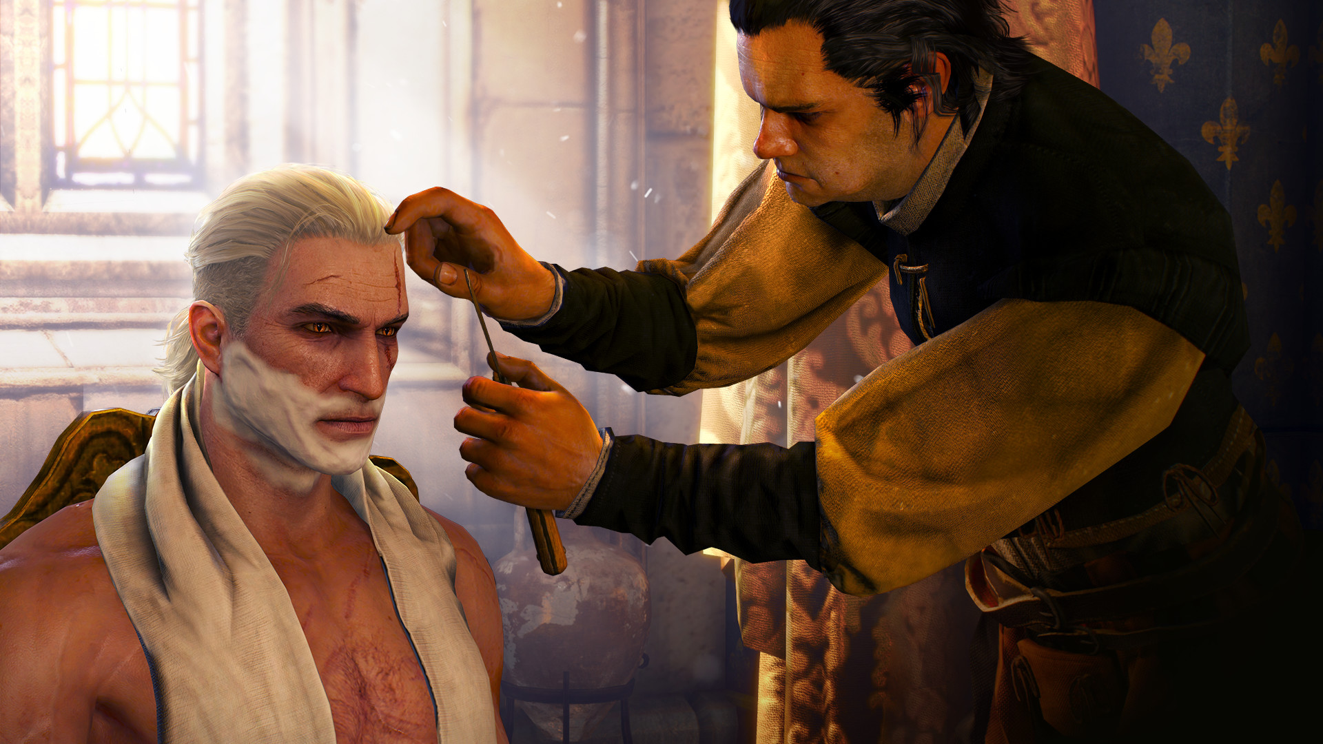 Best hairstyle for Geralt of Rivia in TW3  rWitcher3
