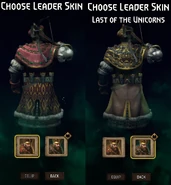 Gwent leader skins back