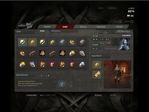The Witcher 2 inventory, Witcher Wiki