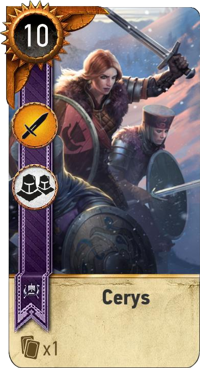 Cerys Gwent Card Witcher Wiki Fandom