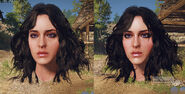 Work in progress model of Yennefer's face for TW3, based on Klaudia Wróbel