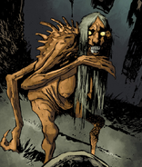 Grave hag in comics The Witcher: House of Glass