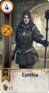 Cynthia's gwent card