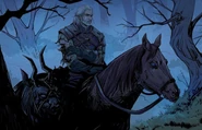 Lithographie The Witcher Roach - Cook And Becker - Giclee 10/100 - ÉPUISÉE