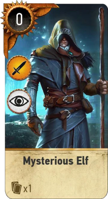 Mysterious Elf (gwent card) | Witcher Wiki | Fandom Mysterious Elf (gwent card) | Witcher Wiki | Fandom