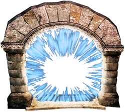 Teleport, aktivovaný