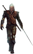 Geralt full model in The Witcher 2