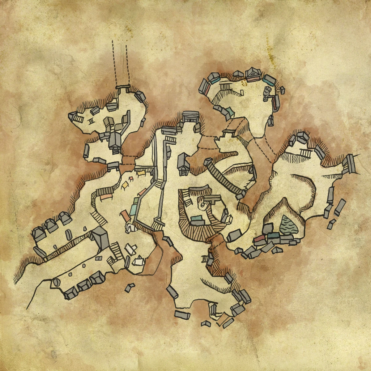 Ведьмак 2 карта вергена с обозначениями