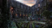 TW3 castle garden.jpg (625 KB) Royal palace occupied by Nilfgaard during the Third Northern War