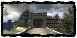 Kupecká brána, od Podhradí