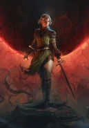 Gwent cardart neutral renfri.png (959 KB) Gwent: The Witcher Card Game art