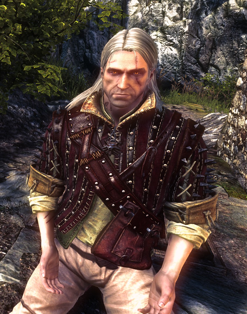 Studded leather jacket, Witcher Wiki