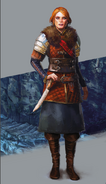 Concept art for The Witcher 3: Wild Hunt