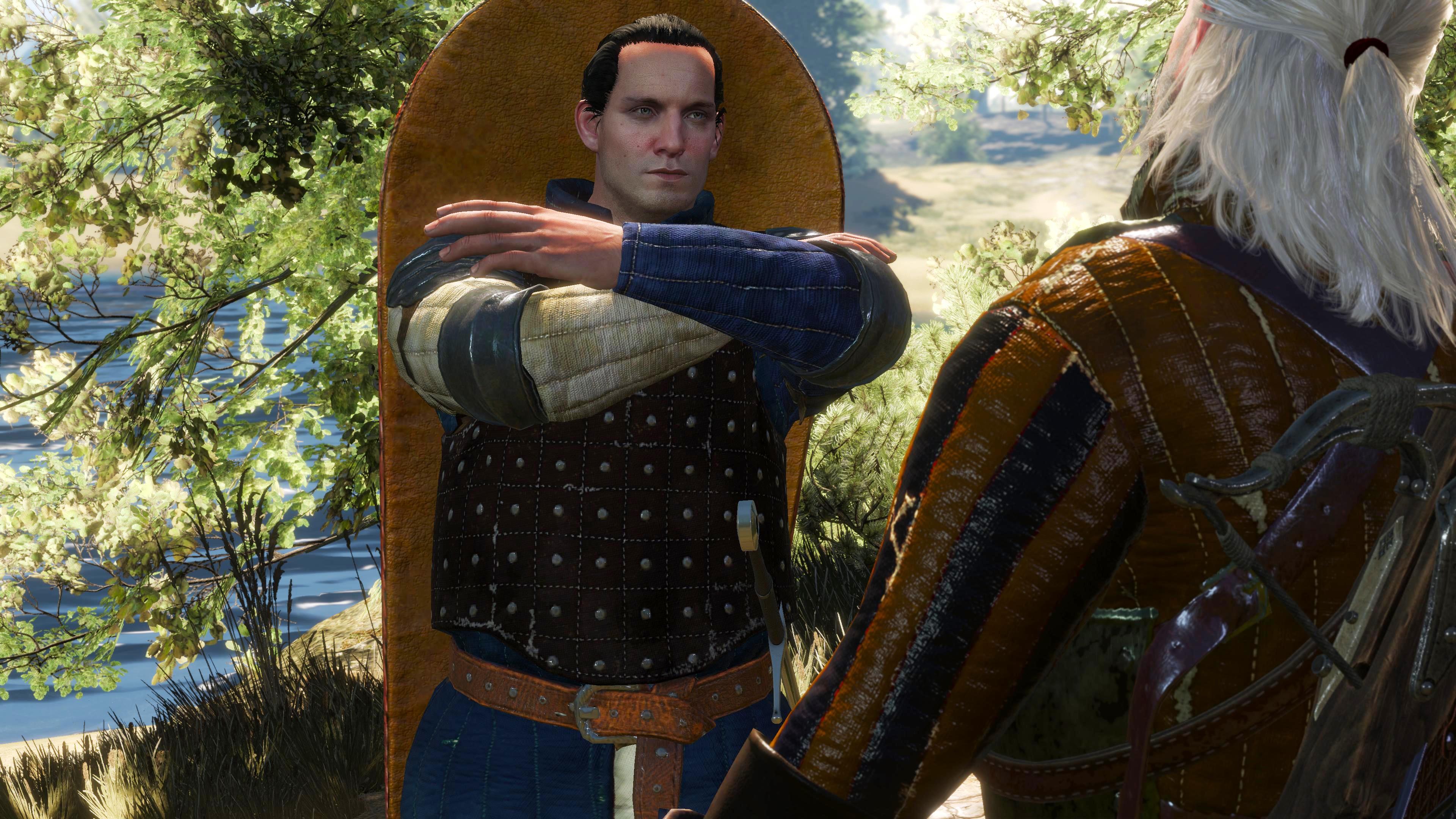 This Witcher 3 mod turns back the clock on Geralt's face – and