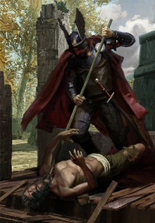 Um caçador de escravos.