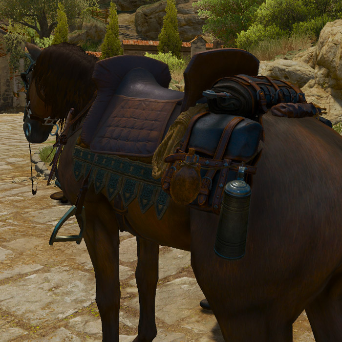 witcher 3 horse saddle bags